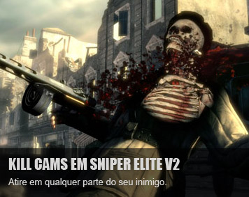 Novas Killcams de Sniper Elite V2