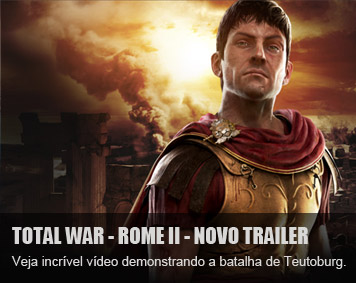 Total War: Rome II incrível trailer de Teutoburg